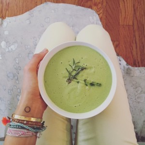 Vegan Cream of Broccoli Soup